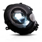 Preview: VOLL LED Tagfahrlicht Design Scheinwerfer für Mini Cooper 06-14 schwarz mit dyn. LED Blinker